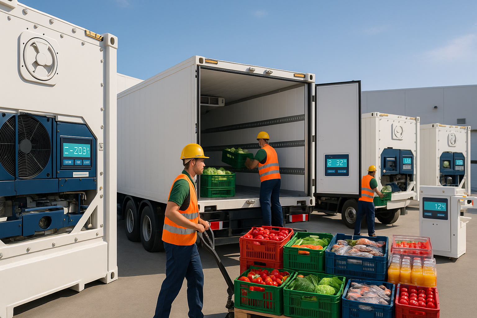 Bagaimana bekas penyimpanan sejuk digunakan dalam logistik makanan dan minuman?