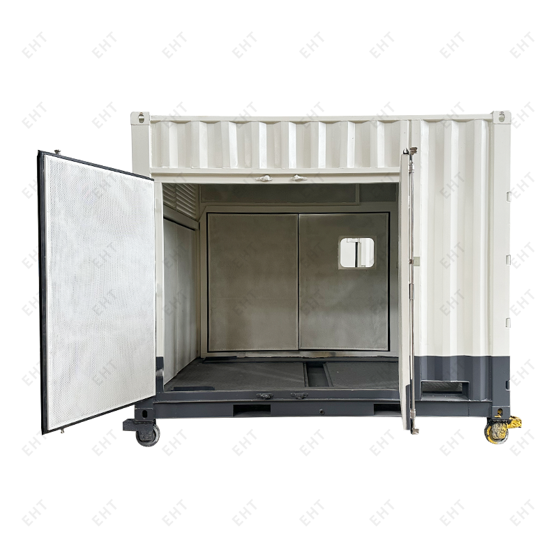 Kepungan pemampat udara 12 kaki tersuai dengan sistem pengumpulan minyak-air