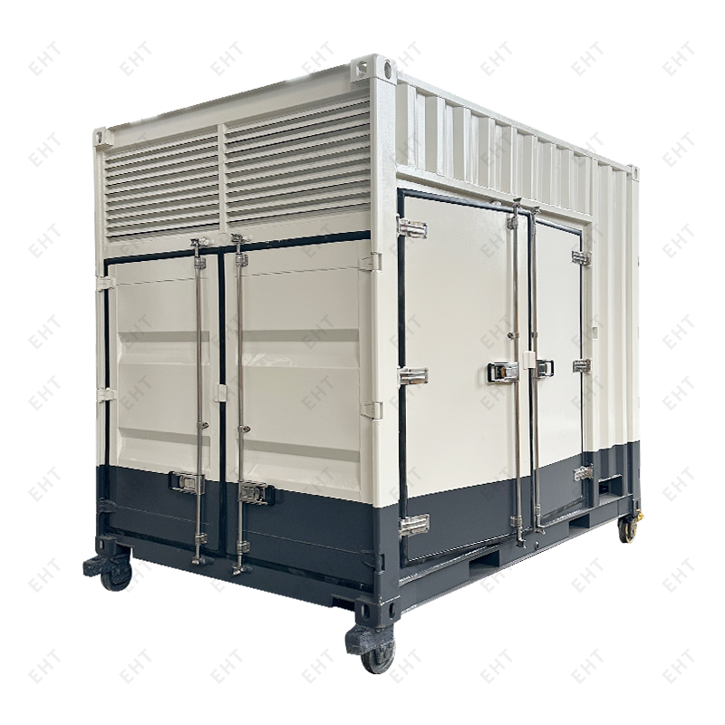 Kepungan pemampat udara 12 kaki tersuai dengan sistem pengumpulan minyak-air