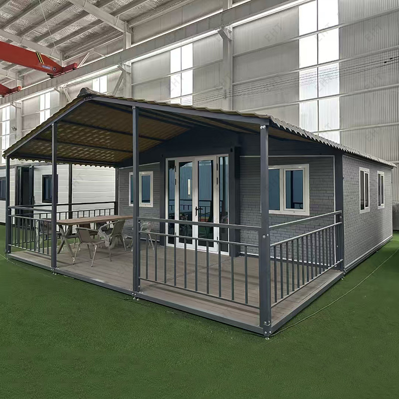 Unit Hidup Mudah Alih Pasang Siap Rumah Bekas Sayap Berkembar 20 kaki