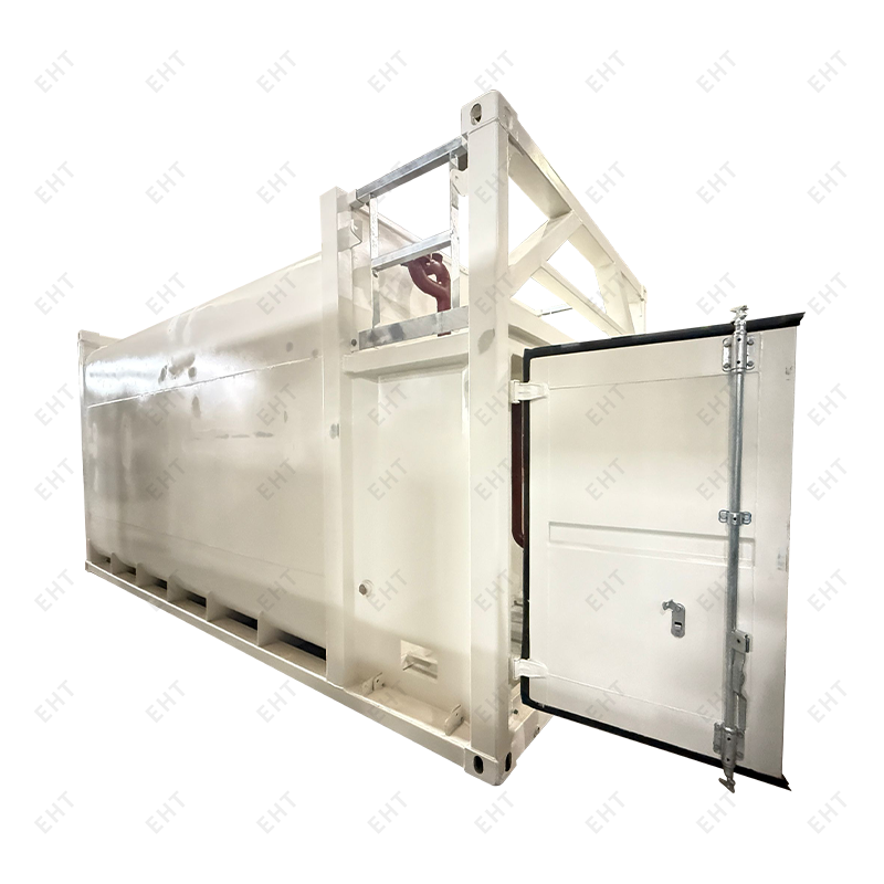 Bekas tangki cecair minyak ISO 20 kaki